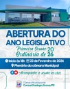 Abertura do ano Legislativo 