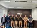 Cerimônia de recepção aos novos comandantes da Polícia Militar de Palmas